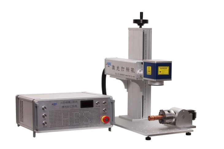 YAG Laser-merkintä koneen HBS-GQ-20 Merkitse kaikki erilaisia metalleja
